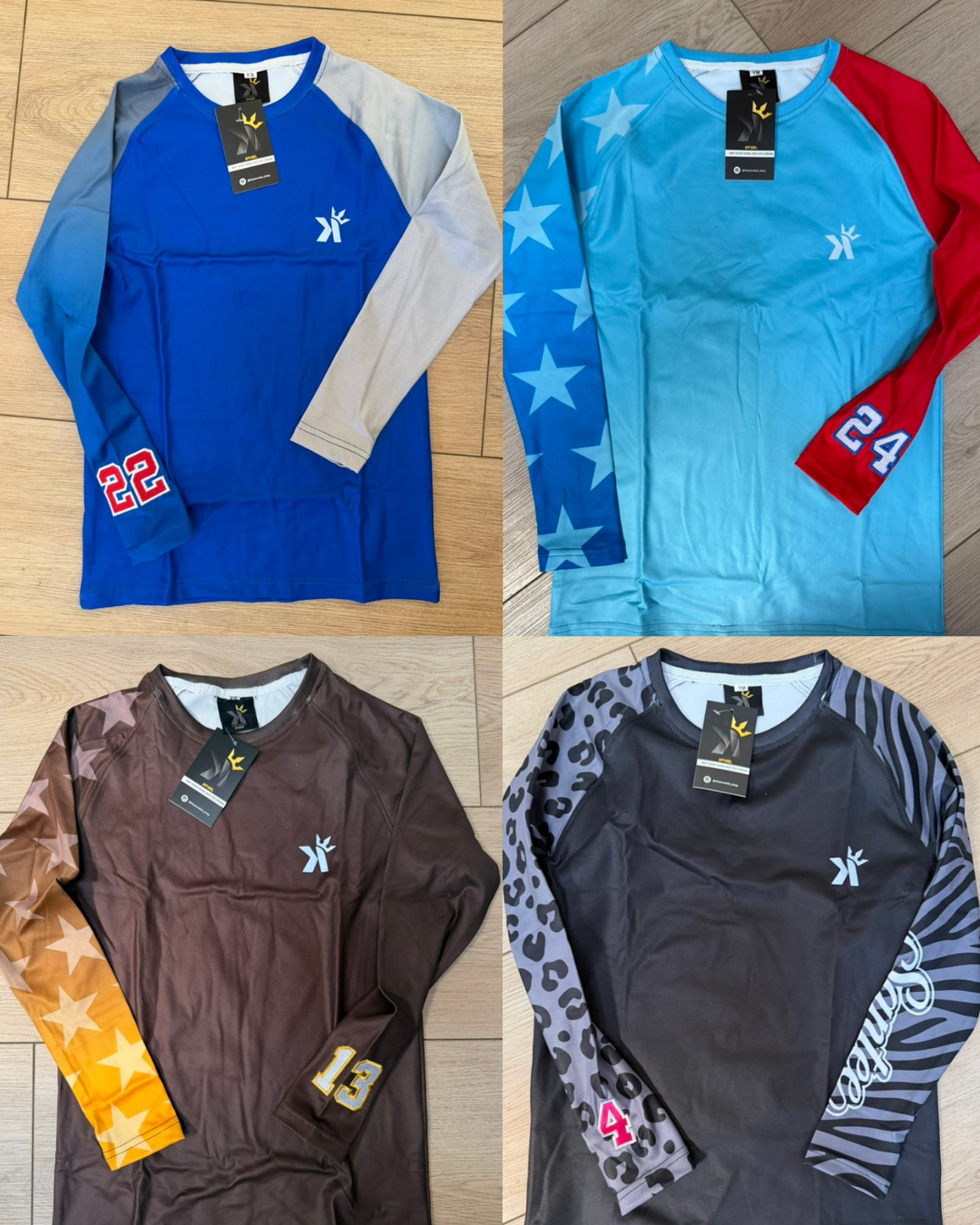 Split Sleeve Pro Custom Long Sleeve Shirt for Athletes