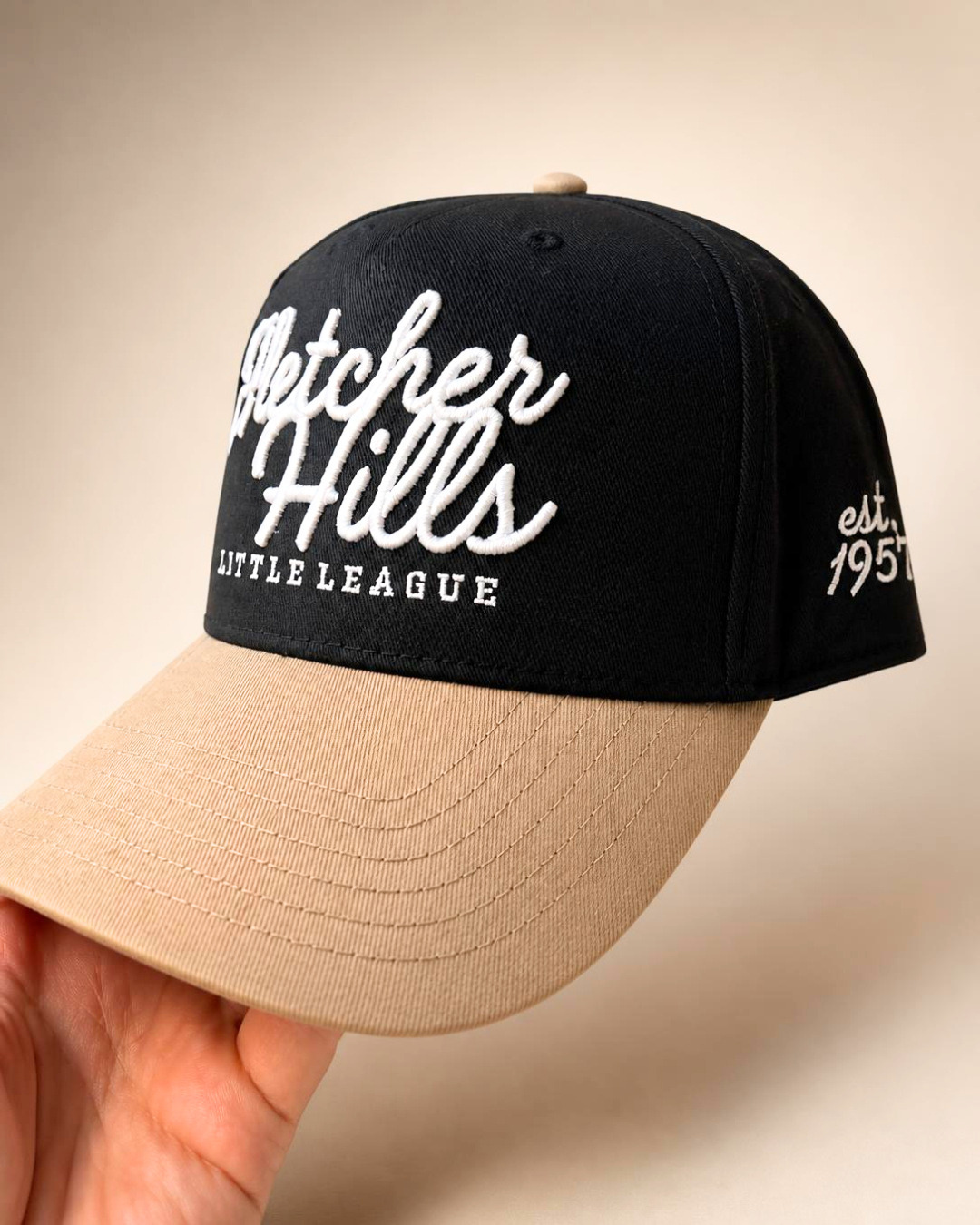 Canvas Two Toned Hat