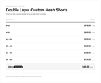 Double Layer Custom Mesh Athletic Short